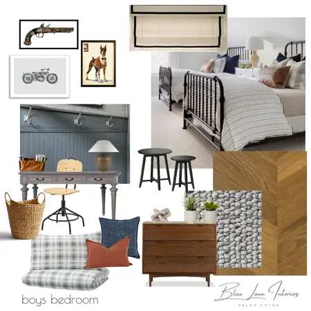 Boys bedroom Interior Design Mood Board by HelenFayne on Style Sourcebook