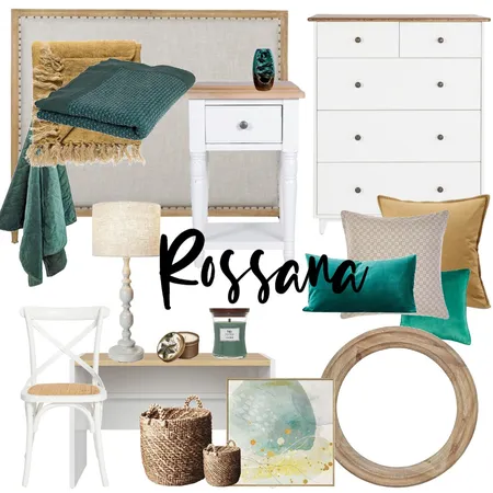 Dormitorio Rossana. Interior Design Mood Board by ADELA on Style Sourcebook