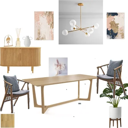 Tropea Dining with Asher and Artwork Interior Design Mood Board by kdk1 on Style Sourcebook
