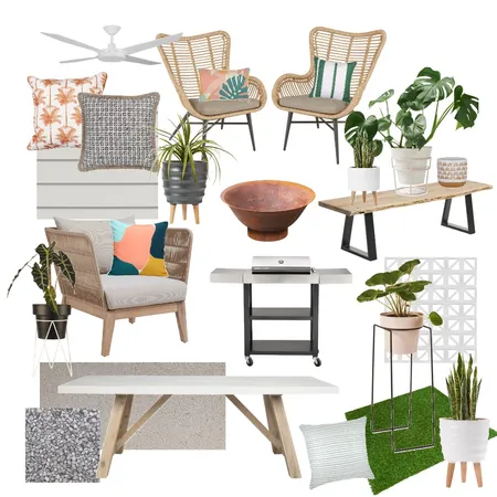 Baranduda backyard Interior Design Mood Board by Felicite on Style Sourcebook