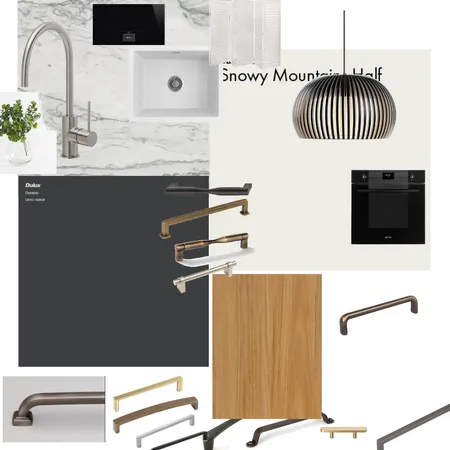 Infinity white quartzite kitchen Interior Design Mood Board by lindaA on Style Sourcebook