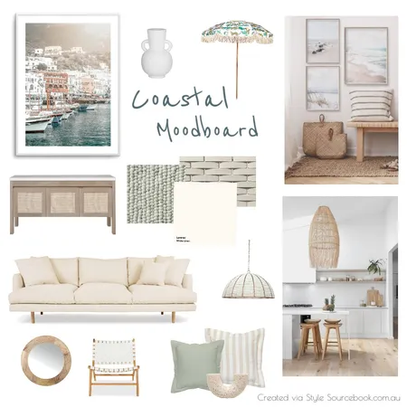 Assignment 3 - Coastal Interior Design Mood Board by jendabkim on Style Sourcebook