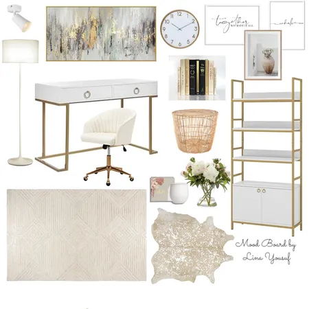 Home Office Mood Board 1 Interior Design Mood Board by Linayousuf on Style Sourcebook