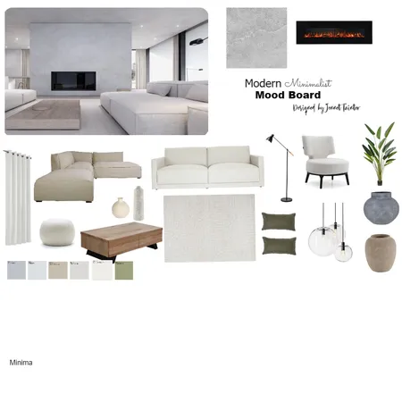 Modern Minimalist Interior Design Mood Board by Jennet on Style Sourcebook