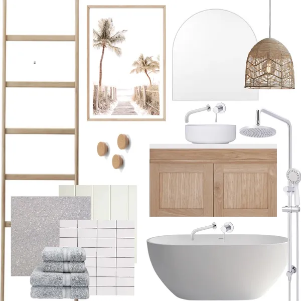 Witheriff Family Bathroom Interior Design Mood Board by smub_studio on Style Sourcebook