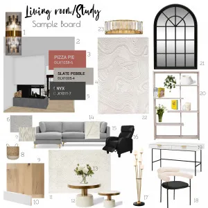 Living room Interior Design Mood Board by laila elamir on Style Sourcebook