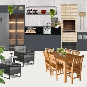 Área Gourmet Fer Picinatto Interior Design Mood Board by Tamiris on Style Sourcebook