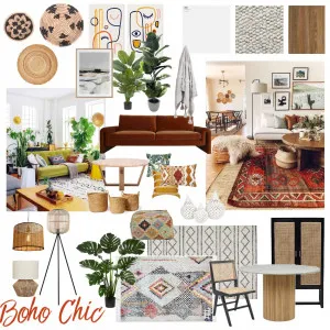 Boho Chic Interior Design Mood Board by nikki.felix on Style Sourcebook