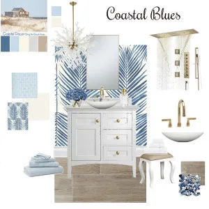 Coastal Blues Interior Design Mood Board by SanvilaO on Style Sourcebook