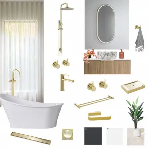 Bath room Interior Design Mood Board by Thana on Style Sourcebook