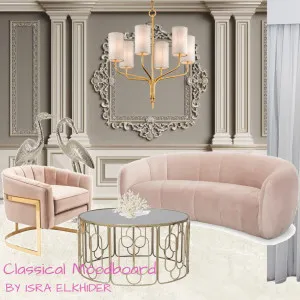 classical moodboard 003 Interior Design Mood Board by Isra Elkhider on Style Sourcebook