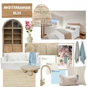 Mediterranean Interior Design Mood Board by Shantelle on Style Sourcebook