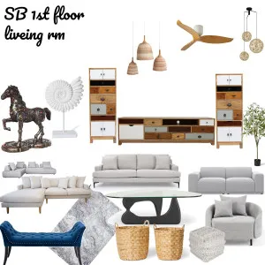 living rm 2 Interior Design Mood Board by shreya on Style Sourcebook