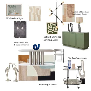 90's MODERN Interior Design Mood Board by danh on Style Sourcebook
