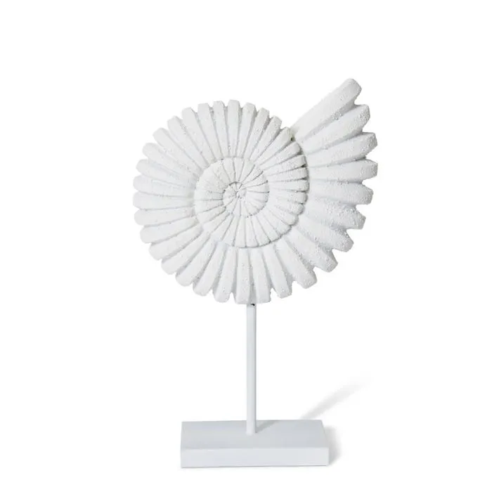 Sea Shell Stand Sculpture - 20 x 9 x 30cm