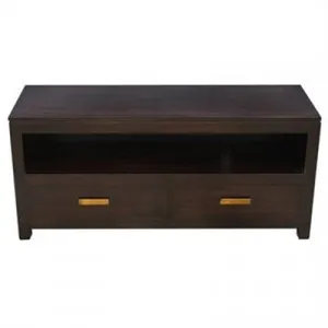 Milan Mahogany 2 Drawer TV Unit, 120cm, Chocolate by Centrum Furniture, a Entertainment Units & TV Stands for sale on Style Sourcebook