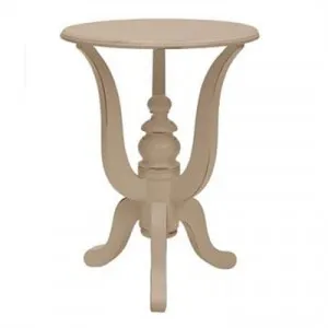 Courmayeur Hand Crafted Mahogany Wine Table, White by Millesime, a Side Table for sale on Style Sourcebook