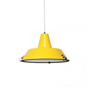 Aeson Aluminium Pendant Light, Yellow by Shelon Lights, a Pendant Lighting for sale on Style Sourcebook