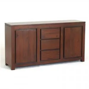 Amsterdam Solid Mahogany Timber 2 Door 3 Drawer  150cm Buffet Table - Mahogany by Centrum Furniture, a Sideboards, Buffets & Trolleys for sale on Style Sourcebook