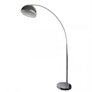 Dome Metal Arc Floor Lamp, Chrome by Oriel Lighting, a Floor Lamps for sale on Style Sourcebook