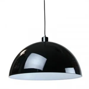 Helios Glossy Metal Pendant Light - Black by Shelon Lights, a Pendant Lighting for sale on Style Sourcebook