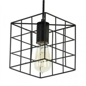Rayan Metal Wire Cube Pendant Light by Laputa Lighting, a Pendant Lighting for sale on Style Sourcebook