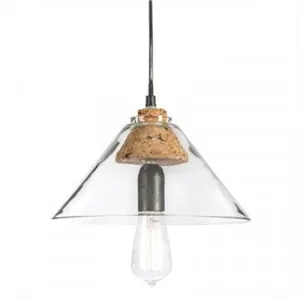 Anaya Tapered Glass Pendant Light by Casa Sano, a Pendant Lighting for sale on Style Sourcebook