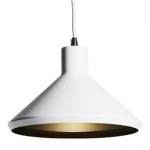 Bengt Metal Pendant Light - White by Shelon Lights, a Pendant Lighting for sale on Style Sourcebook