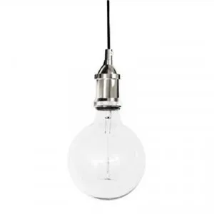 Jamison Industrial Bare Pendant Fitting, Chrome by Laputa Lighting, a Pendant Lighting for sale on Style Sourcebook