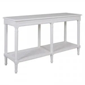 Polo Wooden 140cm Console Table - White by Diaz Design, a Console Table for sale on Style Sourcebook