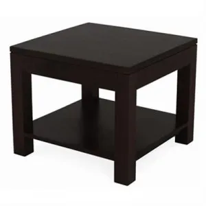 Amsterdam Mahogany Timber Lamp Table, Large, Chocolate by Centrum Furniture, a Side Table for sale on Style Sourcebook