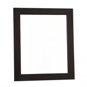 120x100cm Solid Mahogany Frame Mirror without Stud in Chocolate by Centrum Furniture, a Mirrors for sale on Style Sourcebook