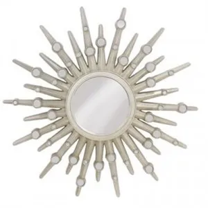 Adore Polyresin 103cm Round Wall Mirror by Diaz Design, a Mirrors for sale on Style Sourcebook