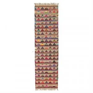 Marlo Hand Woven Jute and Cotton Indoor/Outdoor Runner Rug - 400x80cm by Rug Culture, a Outdoor Rugs for sale on Style Sourcebook