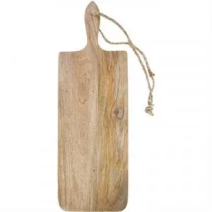Blayney Mango Wood Long Serving Board with Handle, Medium by Casa Uno, a Platters & Serving Boards for sale on Style Sourcebook