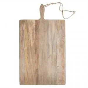Blayney Mango Wood Rectangular Serving Board with Handle, Medium by Casa Uno, a Platters & Serving Boards for sale on Style Sourcebook