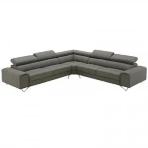 Majorca Leather Corner Sofa, Sand by Dodicci, a Sofas for sale on Style Sourcebook
