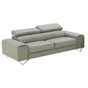 Majorca 3 Seater Leather Sofa, Sand by Dodicci, a Sofas for sale on Style Sourcebook