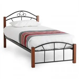 Carlin Metal & Timber Bed, Single by AusFurniture, a Beds & Bed Frames for sale on Style Sourcebook