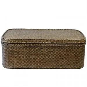 Savannah Rattan Storage Coffee Table, 120cm, Tobacco by COJO Home, a Coffee Table for sale on Style Sourcebook