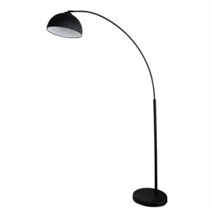 Dome Metal Arc Floor Lamp, Black by Oriel Lighting, a Floor Lamps for sale on Style Sourcebook