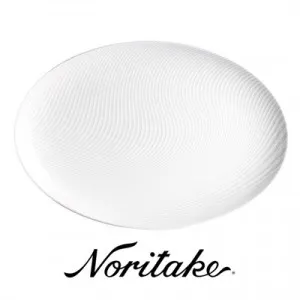 Noritake Colorscapes WOW Dune Fine Porcelain Oval Platter by Noritake, a Plates for sale on Style Sourcebook