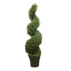 Artificial Rosemary Spiral Topiary Tree, 120cm by Florabelle, a Plants for sale on Style Sourcebook