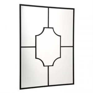 Boyd Wodden Frame Wall Mirror - Black by Cozy Lighting & Living, a Mirrors for sale on Style Sourcebook