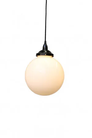 Opal Glass Ball Light by Fat Shack Vintage, a Pendant Lighting for sale on Style Sourcebook
