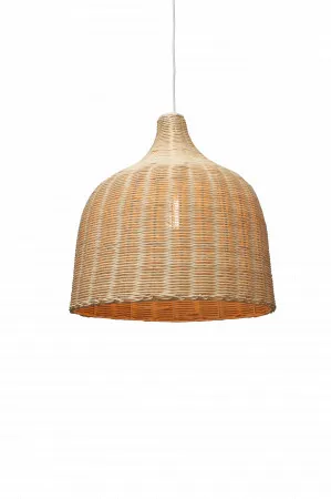 Wicker Ceiling Light - Rattan by Fat Shack Vintage, a Pendant Lighting for sale on Style Sourcebook