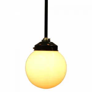 Glass Ball Pole Pendant by Fat Shack Vintage, a Pendant Lighting for sale on Style Sourcebook