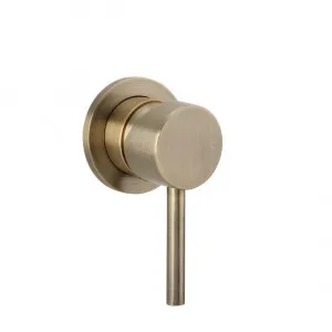 Brass Minimal Wall Shower / Basin Mixer by JustinPlace, a Bathroom Taps & Mixers for sale on Style Sourcebook