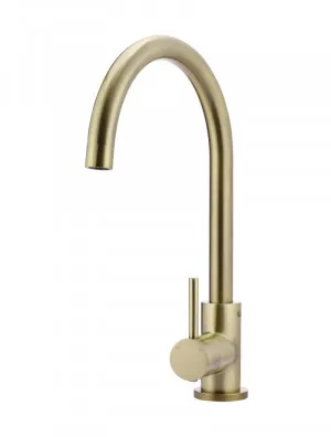 Meir | TIGER BRONZE ROUND KITCHEN MIXER TAP by Meir, a Kitchen Taps & Mixers for sale on Style Sourcebook