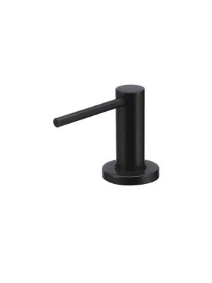 Meir | MATTE BLACK ROUND SOAP DISPENSER by Meir, a Kitchen Taps & Mixers for sale on Style Sourcebook